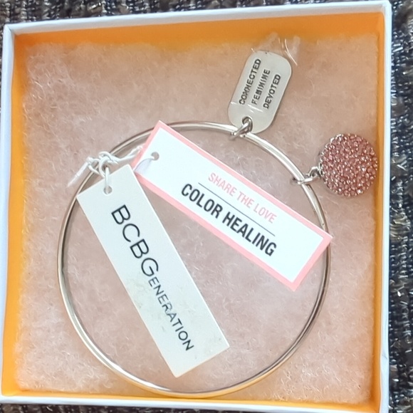 BCBGeneration Bracelet Color Healing NWT Pink - Picture 3 of 6